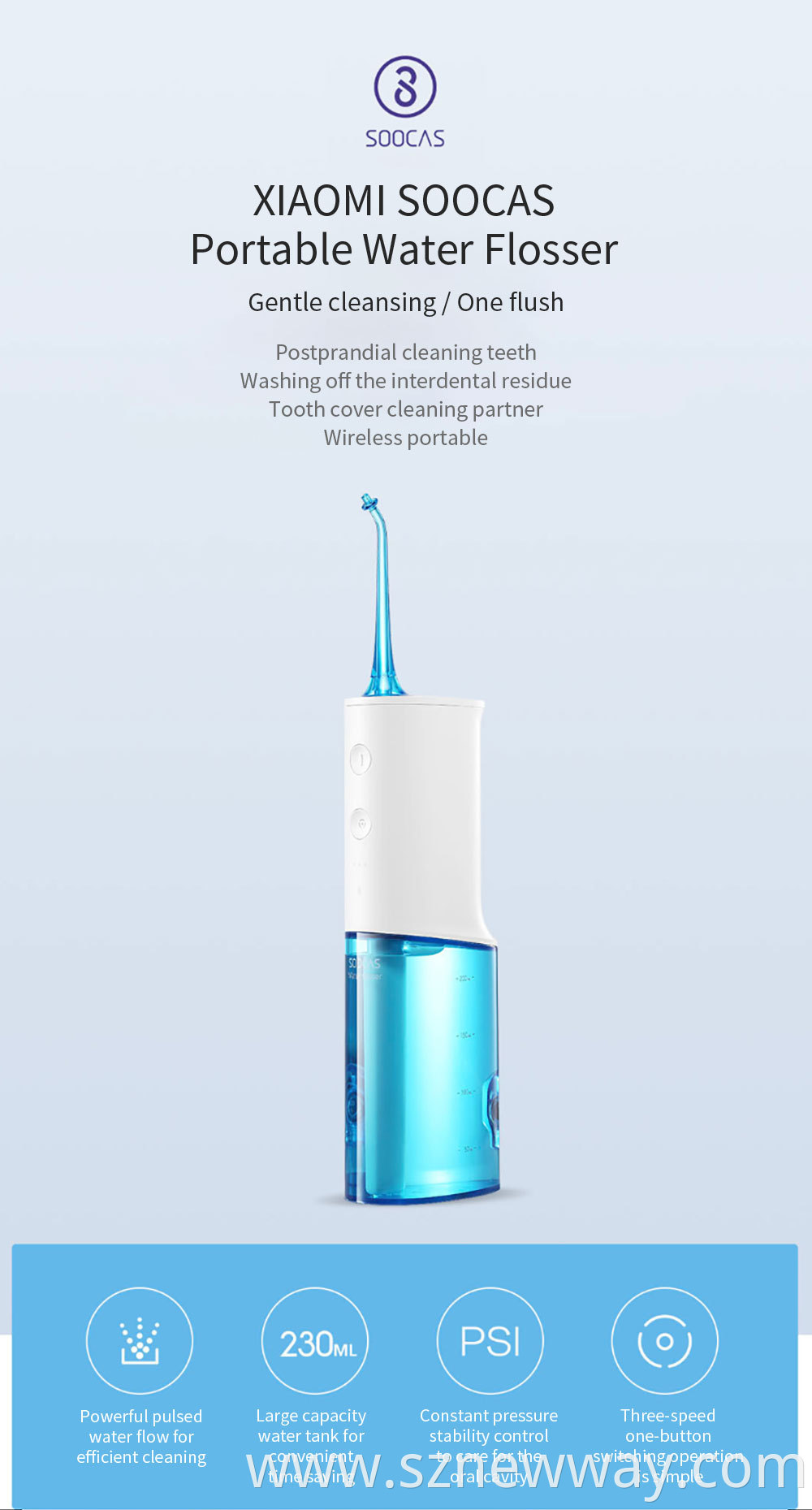 Soocas W3 Oral Irrigator